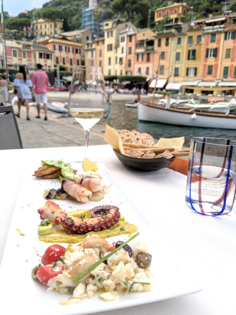ITALIE - Portofino
Assiette de poissons au restaurant Lo Stella